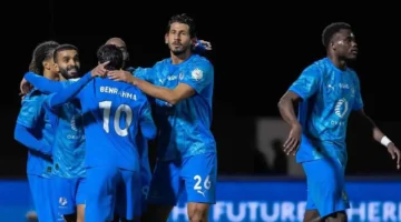 احتراماً للهلال.. محمد البريك يرفض الاحتفال بهدفه بقميص نيوم في شباك الزعيم